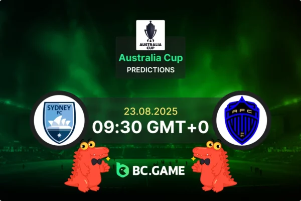 Sydney FC vs Auckland FC Pronóstico: cuotas y consejos de apuestas para – Copa Australia 23/08/2025