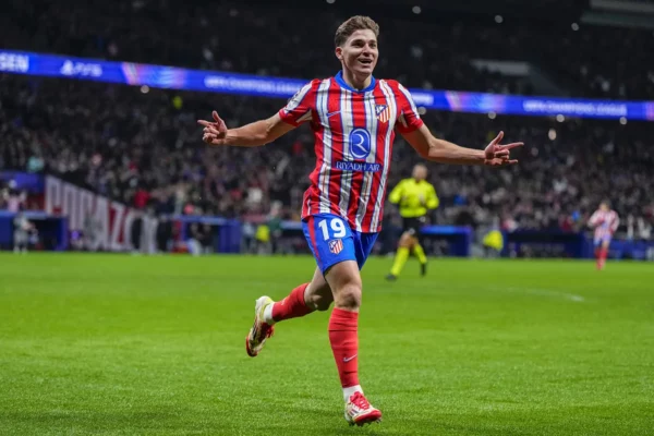 Julián Álvarez, justo a tiempo