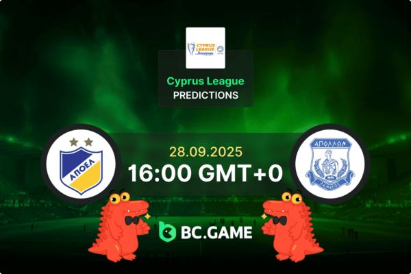 APOEL vs Apollon (2:0): Cyprus League 28/09/2025