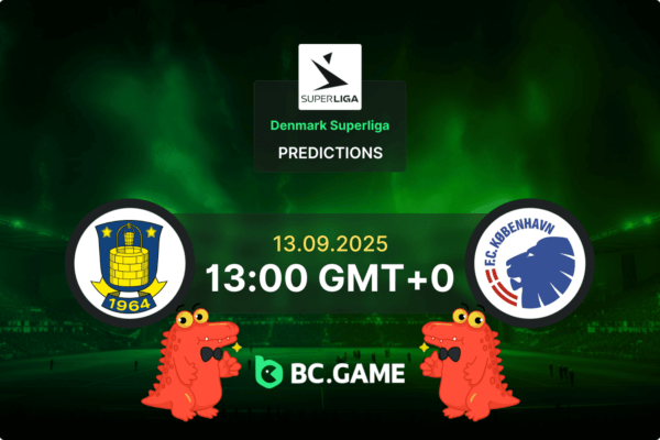 Brondby vs FC Copenhague Pronóstico: cuotas y consejos de apuestas – Superliga de Dinamarca, 13/09/2025