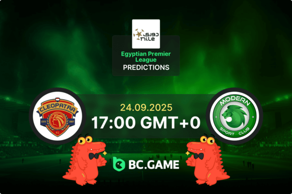 সিরামিকা ক্লিওপেট্রা বনাম মডার্ন স্পোর্ট ভবিষ্যদ্বাণী, সম্ভাবনা, বাজির টিপস – মিশরীয় প্রিমিয়ার লীগ ২৪/০৯/২০২৫