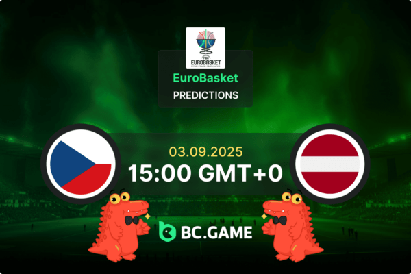 Czech Republic vs Latvia (75:109): EuroBasket 03/09/2025