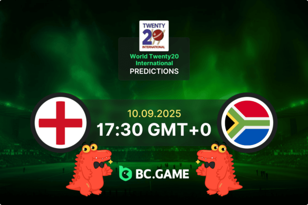 England vs South Africa (South Africa won by 43 runs): World Twenty20 International 10/09/2025