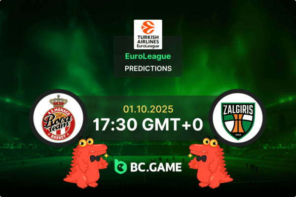 Monaco vs Zalgiris (84:89): Euroleague 01/10/2025
