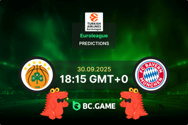Panathinaikos vs FC Bayern (87:79): EuroLeague 30/09/2025