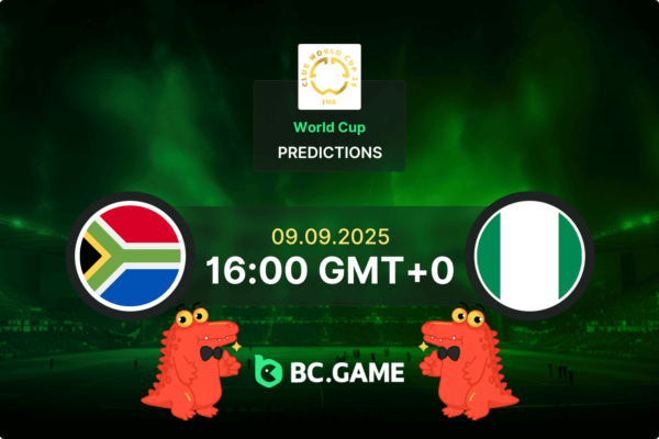 South Africa vs Nigeria (1:1): World Cup Qualifying 09/09/2025