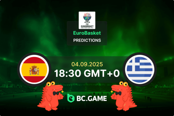 Spain vs Greece (86:90): EuroBasket 04/09/2025