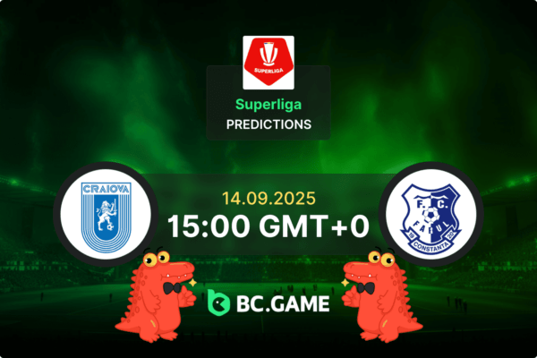 Univ. Craiova vs Farul Constanta (2:0): Superliga 14/09/2025