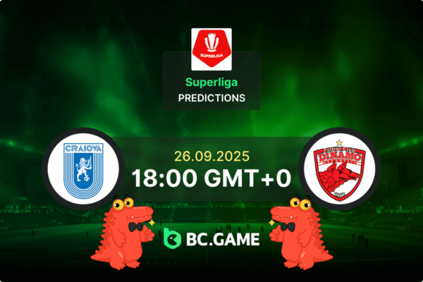 Universitatea Craiova vs Dinamo Bucuresti Pronóstico: cuotas y consejos de apuestas – Superliga 26/09/2025