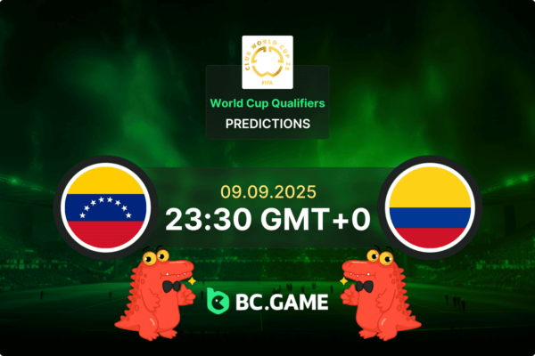 Венесуэла — Колумбия: Прогноз, коэффициенты, советы по ставкам на матч — отборочные матчи чемпионата мира 09.09.2025