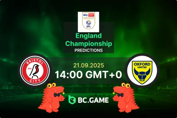 Bristol City vs Oxford United (1:3): Championship 21/09/2025