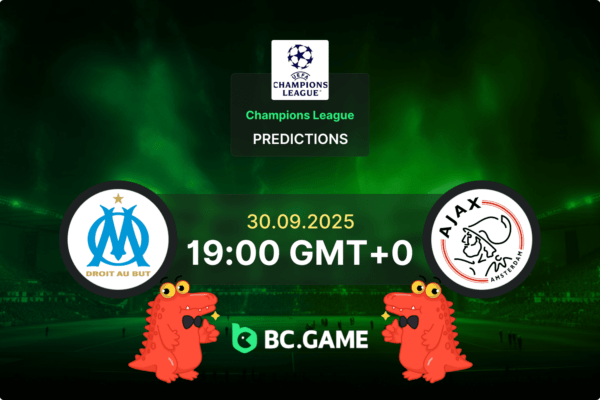 Marsella vs Ajax Pronóstico: cuotas y consejos de apuestas  – Champions League 30/09/2025