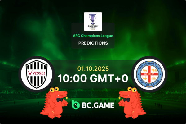 Виссел Кобе — Мельбурн Сити: Прогноз, коэффициенты, советы по ставкам на матч — Лига чемпионов АФК, 01.10.2025