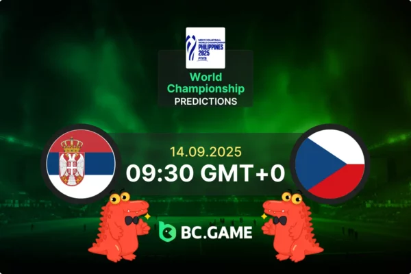 Serbia vs Czech Republic (0:3): World Championship 14/09/2025