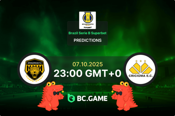 Amazonas vs Criciuma (2:1): Brazil Serie B 07/10/2025