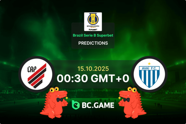 Athletico-PR vs Avai (1:1): Brazil Serie B Superbet 15/10/2025