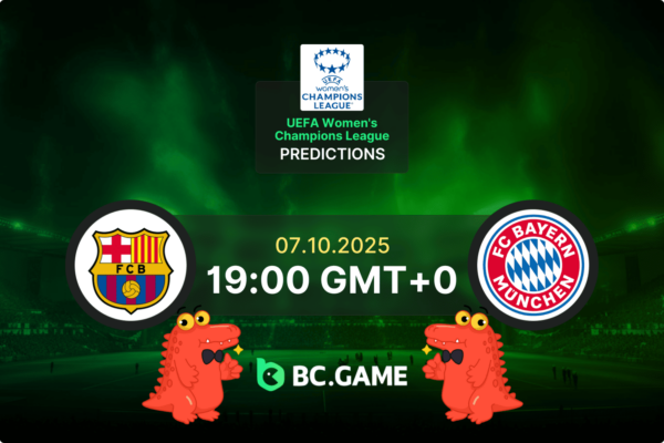 Barcelona W vs Bayern Munich W (7:1): UEFA Women’s Champions League 07/10/2025