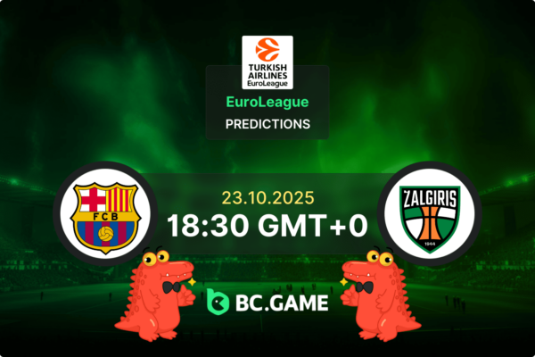 Barcelona vs Zalgiris Kaunas (73:88): Euroleague 23/10/2025