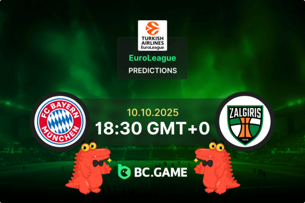 Bayern Munich vs Zalgiris Kaunas (70:98): EuroLeague 10/10/2025