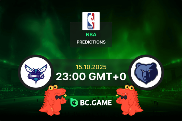 Charlotte Hornets vs Memphis Grizzlies (145:116): NBA 15/10/2025