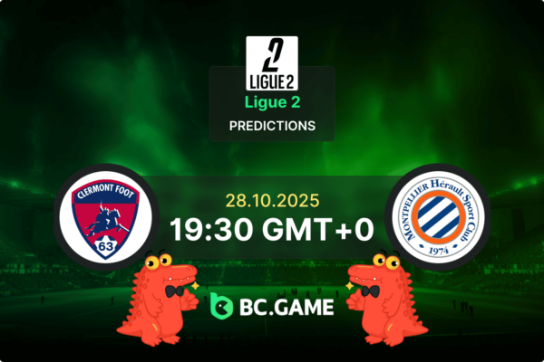 Clermont vs Montpellier (1:1): Ligue 2 28/10/2025
