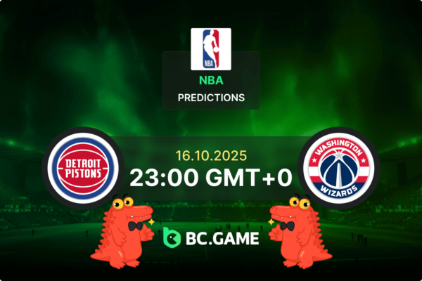 Detroit Pistons vs Washington Wizards (119:98): NBA 16/10/2025