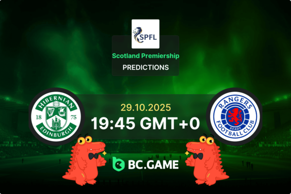Hibernian vs Rangers (0:1): Scotland Premiership 29/10/2025