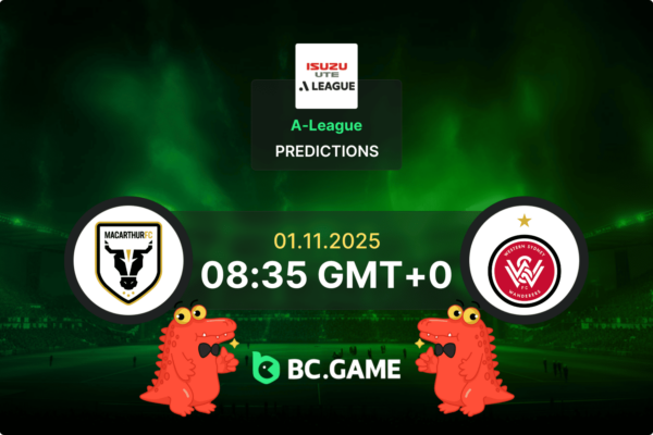 «Макартур ФК» — «Вестерн Сидней Уондерерс»: Прогноз, коэффициенты, советы по ставкам на матч  — А-Лига 01.11.2025