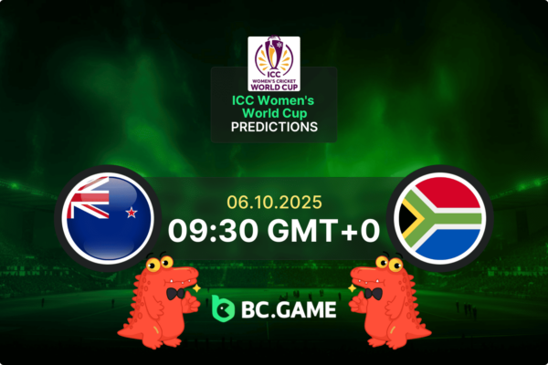 New Zealand W vs South Africa W (South Africa W won by 3 runs): ICC Women’s World Cup 06/10/2025