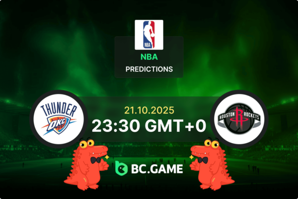 Oklahoma City Thunder vs Houston Rockets (125:124): NBA 21/10/2025