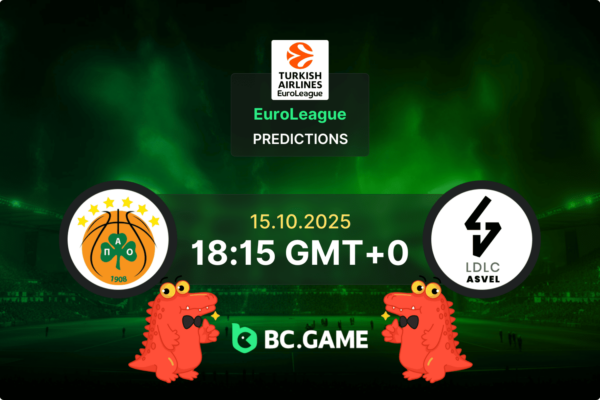 Panathinaikos vs Lyon-Villeurbanne (91:85): Euroleague 15/10/2025