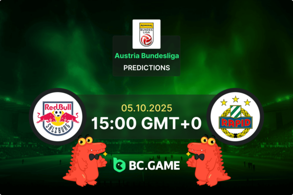 Red Bull Salzburg vs Rapid Vienna (2:1): Austrian Bundesliga 05/10/2025