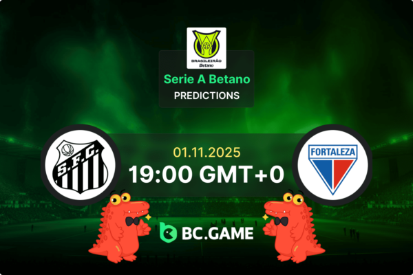 Santos vs Fortaleza (1:1): Brazil Serie A Betano 01/11/2025