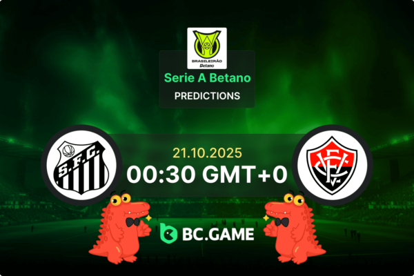 Santos vs Vitoria (0:1): Serie A Betano 21/10/2025