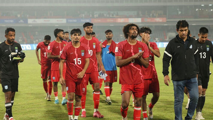 সাত গোলের ম্যাচে বাংলাদেশের হারের পাঁচ কারণ