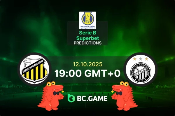 Novorizontino vs Operário-PR (3:0): Serie B Superbet 12/10/2025