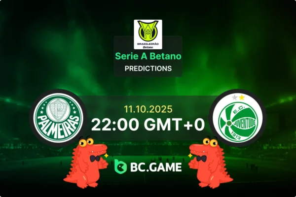 Palmeiras vs Juventude (4:1): Brazil Serie A 11/10/2025