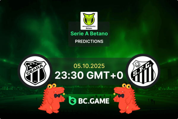 Ceará vs Santos (3:0): Série A Betano 05/10/2025