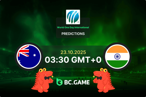 Australia vs India (Australia won by 1 runs): One Day International 23/10/2025