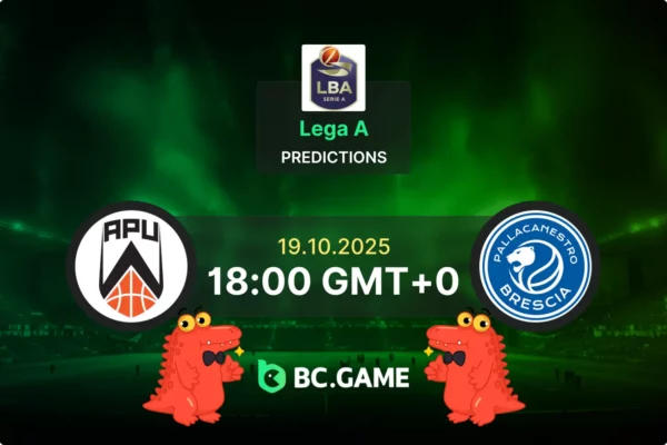Udine vs Brescia (72:81): Lega Basket Serie A 19/10/2025