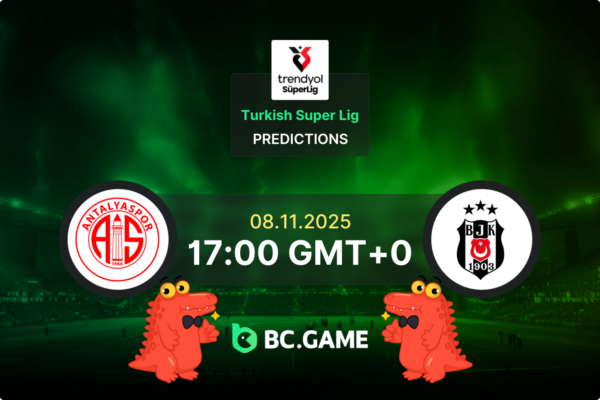 Antalyaspor vs Besiktas (1:3): Super Lig 08/11/2025