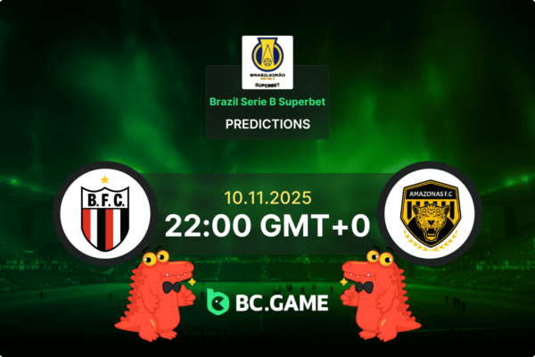 Botafogo SP vs Amazonas FC (1:0): Serie B Superbet 10/11/2025