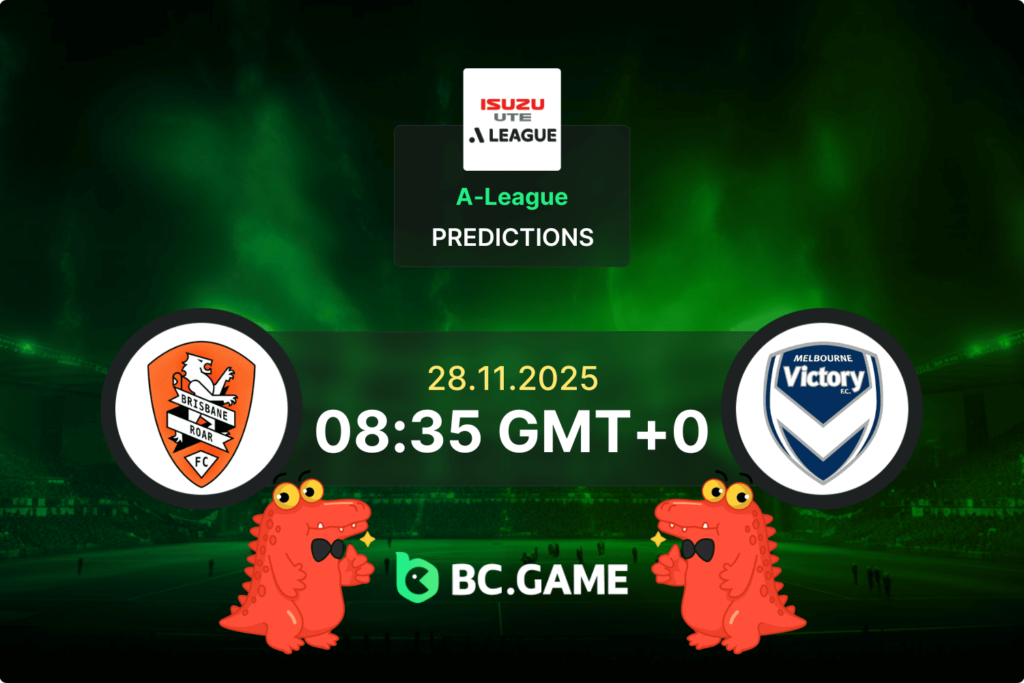 Brisbane Roar vs Melbourne Victory match prediction – A-League 28 November 2025
