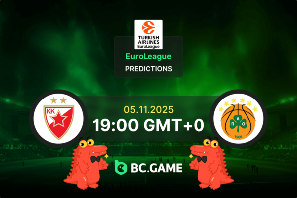 Crvena zvezda vs Panathinaikos (86:68): EuroLeague 05/11/2025