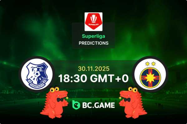 Farul Constanța vs FCSB (1:2): Romanian Superliga 30/11/2025