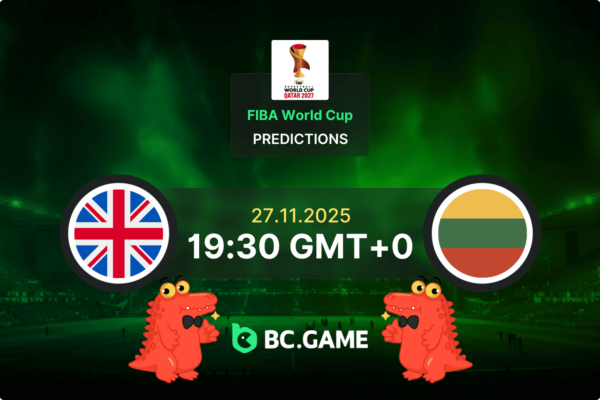 Great Britain vs Lithuania (88:89): FIBA World Cup Qualification 27/11/2025