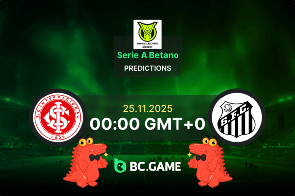 Internacional vs Santos (1:1): Brazil Serie A 25/11/2025