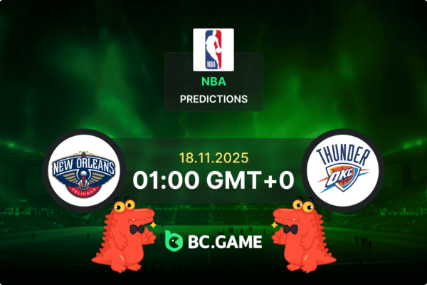New Orleans Pelicans vs Oklahoma City Thunder (109:126): NBA 18/11/2025