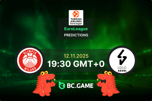 Olimpia Milano vs Lyon-Villeurbanne (80:72): EuroLeague 12/11/2025