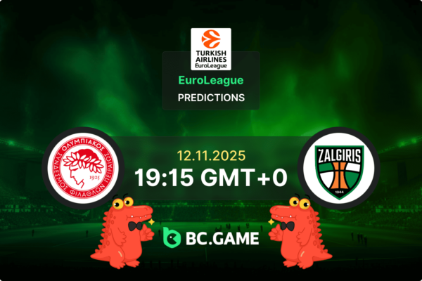 Olympiacos vs Zalgiris Kaunas (95:78): EuroLeague 12/11/2025